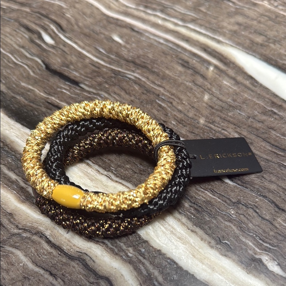 L. Erickson Grab & Go Pony Elastics Set of 3